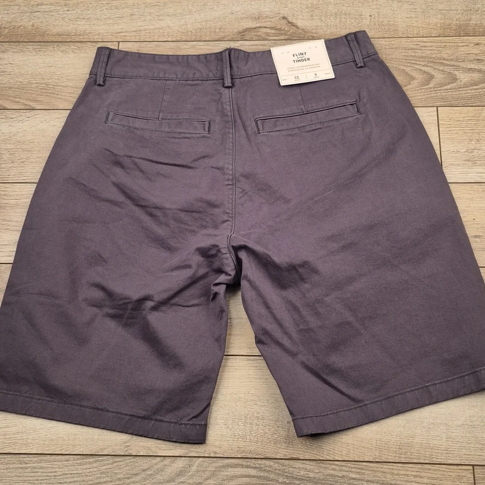 FLINT AND TINDER Solid Dark Grey Sz 32 x 9